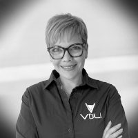 Gabrielle, graphiste chez VDLI